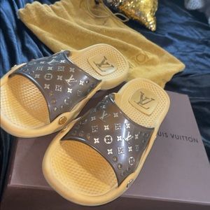 Louis Vuitton Monogram Jelly Pool Slide